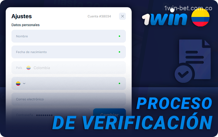 Verificación de la identidad de un jugador en 1Win