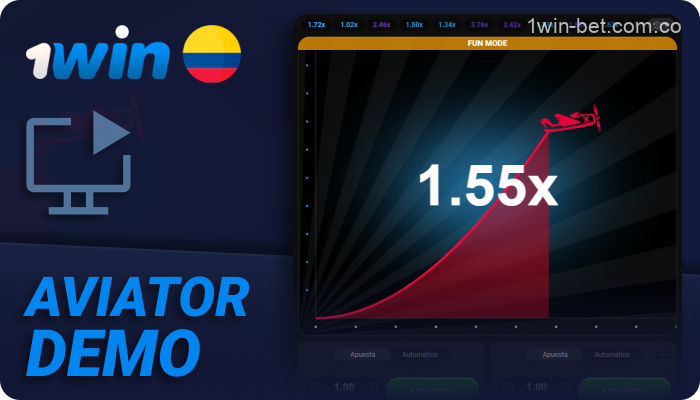 Juego de demostración 1win Aviator